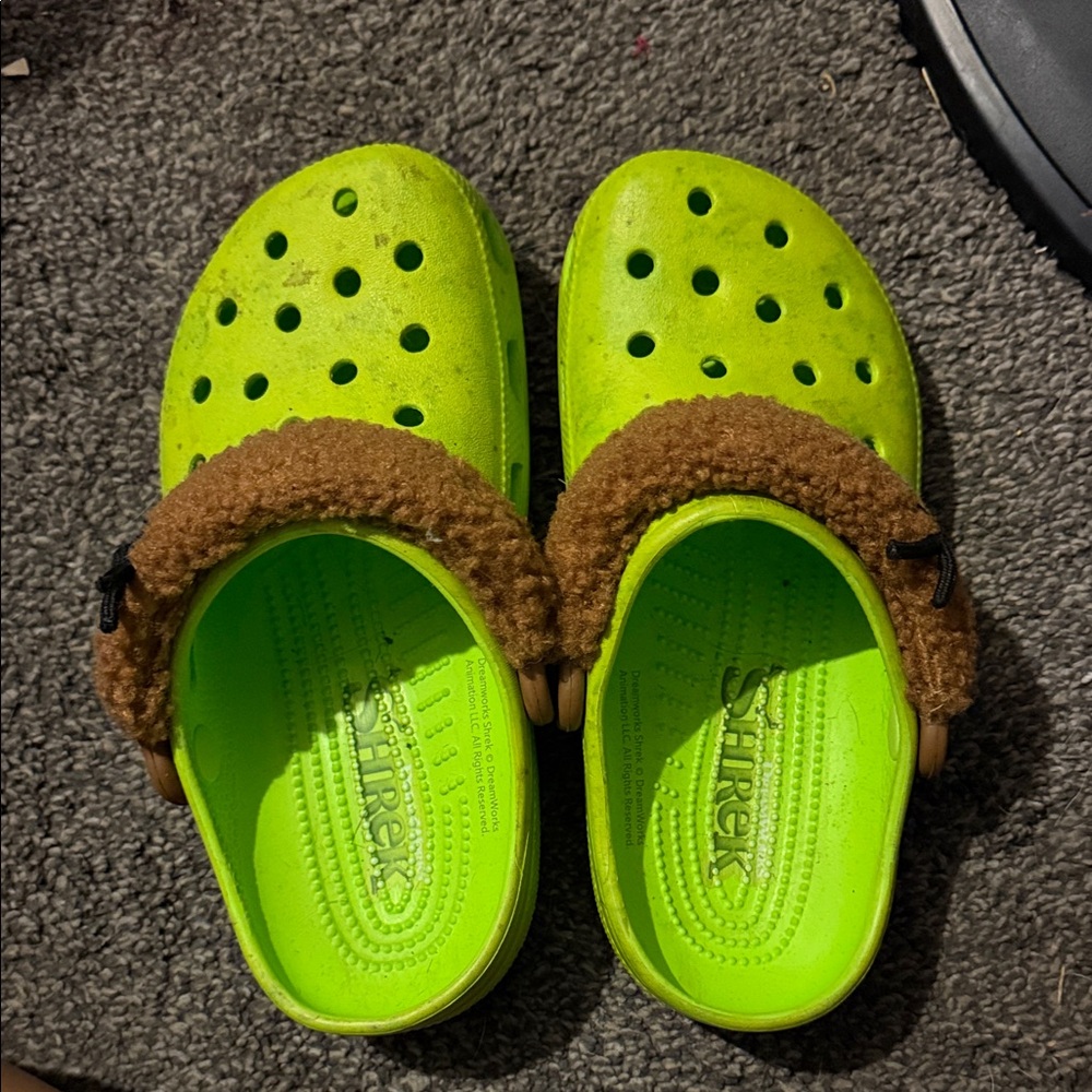 Shrek crocs